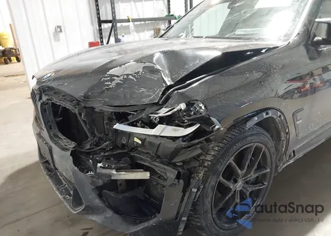 2020 BMW X3 M Competition z USA, uszkodzony, nr VIN 5YMTS0C09LLT10192